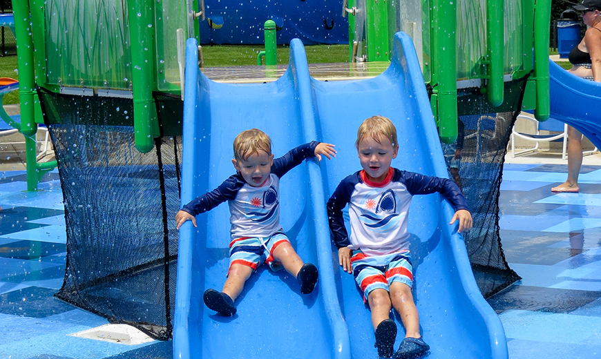 Splash Park Slides